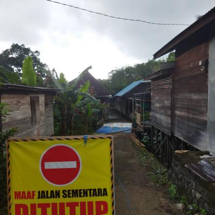 Perbaikan Jembatan Keramat RT 003 RW 001 Desa Bawahan Pasar Kec. Mataraman Kab. Banjar