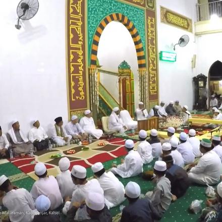 Peringatan Maulid Nabi Besar Muhammad SAW di Mesjid Al-Hidayah Bawahan Pasar, Mataraman