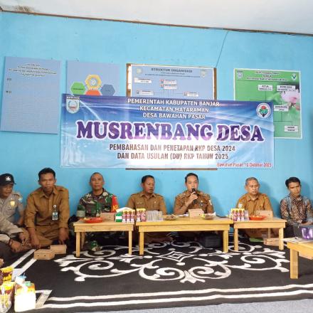 Musyawarah Desa: RKP Desa 2024 & Usulan Masyarakat 2025