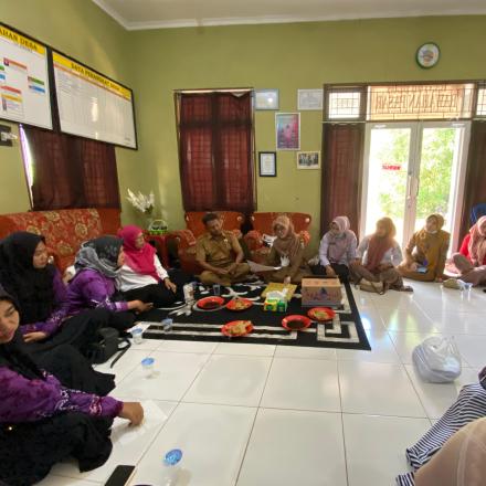 Persiapan Desa Bawahan Pasar menjadi perwakilan kab banjar untuk lomba PHBS Tingkat Provinsi