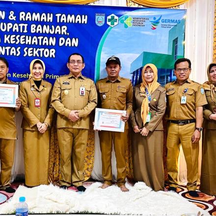 BAWAHAN PASAR MENJADI JUARA 1 LOMBA DESA BER PHBS(Perilaku Hidup Besih dan Sehat) TINGKAT KABUPATEN