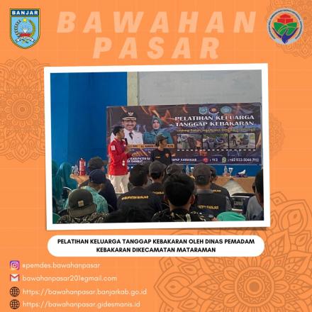 PELATIHAN TANGGAP DARURAT KEBAKARAN OLEH DINAS PEMADAM KEBAKARAN
